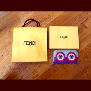 FENDI Zip Around Wallet